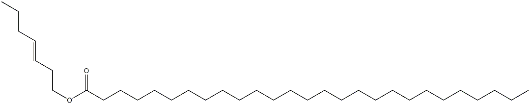 Heptacosanoic acid 3-heptenyl ester Structure