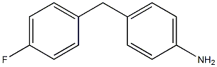 4-(4-Fluorobenzyl)aniline 结构式