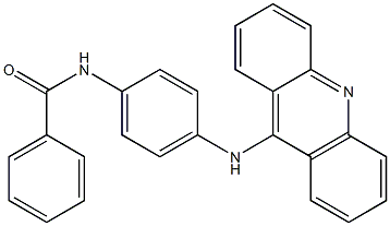 N-[4-(9-Acridinylamino)phenyl]benzamide Struktur