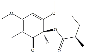 (R)-2-Methylbutyric acid (R)-1,3-dimethyl-2-oxo-4,6-dimethoxy-3,5-cyclohexadienyl ester