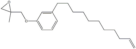 3-(10-Undecenyl)phenyl 2-methylglycidyl ether