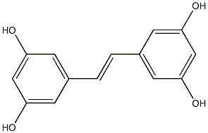3,3',5,5'-Tetrahydroxystilbene Structure