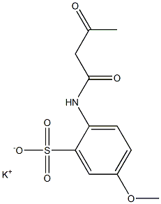 2-(Acetoacetylamino)-5-methoxybenzenesulfonic acid potassium salt|
