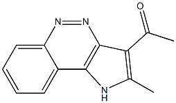 3-Acetyl-2-methyl-1,4,5-triaza-1H-benz[e]indene