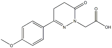 3-(4-Methoxyphenyl)-5,6-dihydro-6-oxopyridazine-1(4H)-acetic acid
