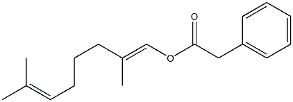 Phenylacetic acid 2,7-dimethyl-1,6-octadienyl ester