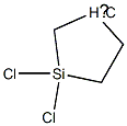 1,1-ジクロロ-1-シラシクロペンタン-3-イルラジカル 化学構造式