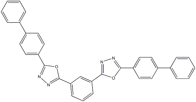 2,2'-(3,1-Phenylene)bis[5-[biphenyl-4-yl]-1,3,4-oxadiazole]