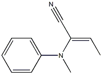 2-[Phenyl(methyl)amino]-2-butenenitrile
