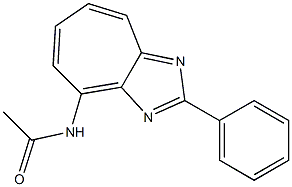 2-Phenyl-4-acetylaminocycloheptimidazole