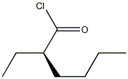 [R,(-)]-2-Ethylhexanoyl chloride Struktur