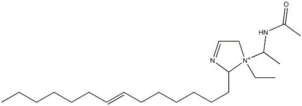 1-[1-(Acetylamino)ethyl]-1-ethyl-2-(7-tetradecenyl)-3-imidazoline-1-ium