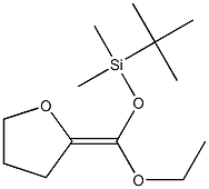 (Z)-Tetrahydro-2-[(ethoxy)(tert-butyldimethylsilyloxy)methylene]furan