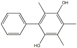 2-Phenyl-3,5,6-trimethylbenzene-1,4-diol