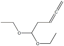 3,4-Pentadienal diethyl acetal