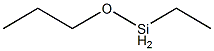 Ethyl(propoxy)silane Struktur