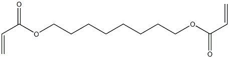 Diacrylic acid octamethylene ester Struktur