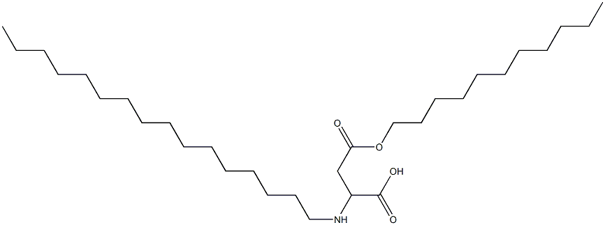 2-Hexadecylamino-3-(undecyloxycarbonyl)propionic acid