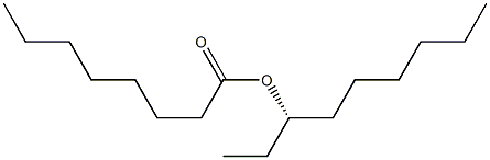 (-)-Octanoic acid [(S)-nonane-3-yl] ester Structure
