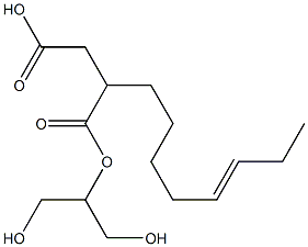 2-(5-Octenyl)succinic acid hydrogen 1-[2-hydroxy-1-(hydroxymethyl)ethyl] ester|