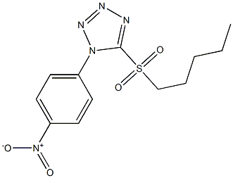 Pentyl 1-(4-nitrophenyl)-1H-tetrazol-5-yl sulfone