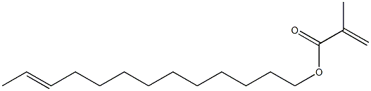 Methacrylic acid (11-tridecenyl) ester Struktur