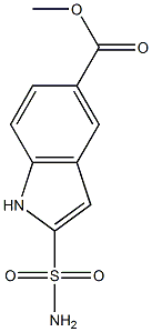 5-(Methoxycarbonyl)-1H-indole-2-sulfonamide|