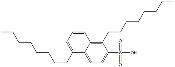 1,5-Dioctyl-2-naphthalenesulfonic acid