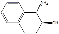 (1S,2S)-1-Aminotetralin-2-ol Struktur