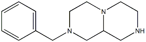 Octahydro-2-benzyl-4H-pyrazino[1,2-a]pyrazine Struktur