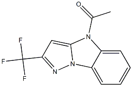 4-Acetyl-2-(trifluoromethyl)-4H-pyrazolo[1,5-a]benzimidazole