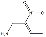(Z)-1-Amino-2-nitro-2-butene Structure