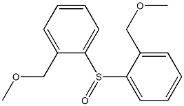 Methoxymethylphenyl sulfoxide Struktur