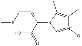 3-[(S)-1-Carboxy-3-(methylthio)propyl]-4,5-dimethyl-3H-imidazole 1-oxide Struktur