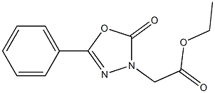 5-Phenyl-2-oxo-1,3,4-oxadiazole-3(2H)-acetic acid ethyl ester