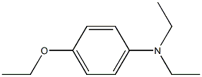 N,N-ジエチル-p-フェネチジン 化学構造式