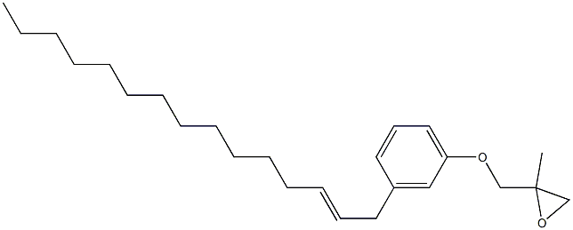 3-(2-Pentadecenyl)phenyl 2-methylglycidyl ether