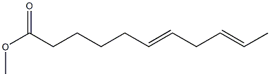 6,9-Undecadienoic acid methyl ester Structure