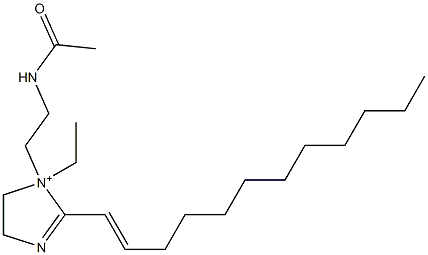 1-[2-(Acetylamino)ethyl]-2-(1-dodecenyl)-1-ethyl-2-imidazoline-1-ium