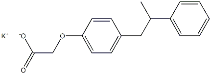 2-[4-(2-Phenylpropyl)phenoxy]acetic acid potassium salt