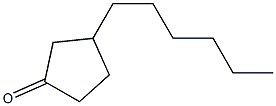 3-Hexylcyclopentanone