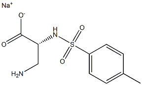 [R,(+)]-3-Amino-2-[(p-tolylsulfonyl)amino]propionic acid sodium salt Struktur