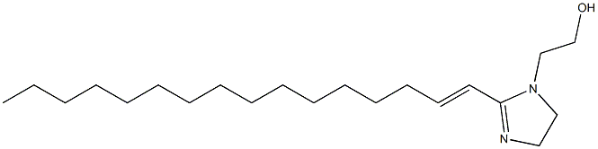 2-(1-Hexadecenyl)-2-imidazoline-1-ethanol Struktur