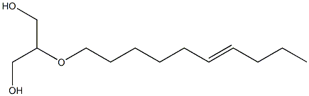 2-(6-Decenyloxy)-1,3-propanediol Struktur
