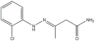 3-[2-(o-Chlorophenyl)hydrazono]butyramide