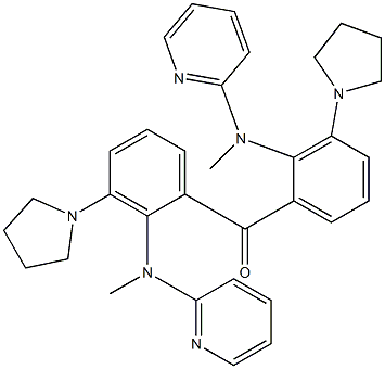 (Pyrrolidin-1-yl)[2-[methyl(pyridin-2-yl)amino]phenyl] ketone