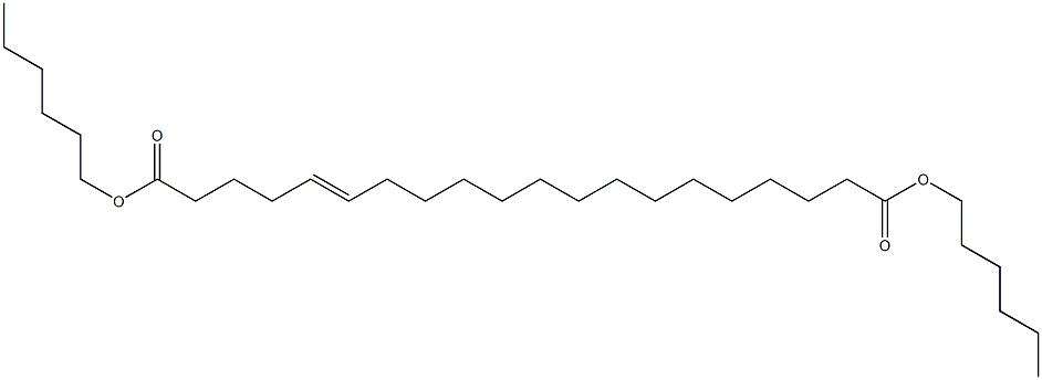 5-Icosenedioic acid dihexyl ester Structure
