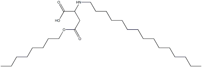 2-Pentadecylamino-3-(octyloxycarbonyl)propionic acid