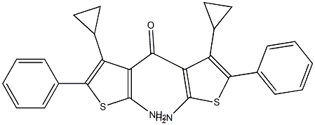 Phenyl(2-amino-4-cyclopropyl-3-thienyl) ketone