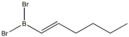 (E)-1-Hexenyldibromoborane Structure